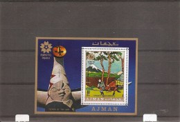 Exposition De Osaka -1970 ( BF 196 XXX -MNH- De Ajman) - 1970 – Osaka (Japan)