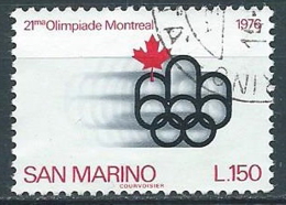 1976 SAN MARINO USATO OLIMPIADI DI MONTREAL - VA23 - Usados