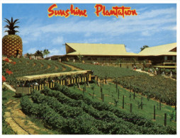 (PH 891) Australia - QLD - Sunshine Plantation - Sugar Cane Train - Big Pineapple - Sunshine Coast