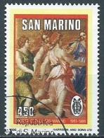 1986 SAN MARINO USATO SOCIETA CORALE - VA24 - Used Stamps