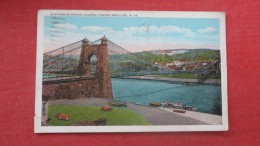 - West Virginia> Wheeling Suspension  Bridge -ref 1891 - Wheeling