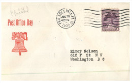 (PH 999) USA FDC Cover - 1932 Post Office Day - 1851-1940