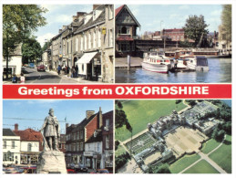 (PH 404) UK Posted To Australia - Return To Sender (RTS - DLO) Purple Cachet Back Of Postcard - Oxforshire - Autres & Non Classés