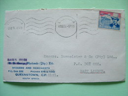 South Africa 1956 Cover To East London - Pretorius Church Flag Of Natalia - Lettres & Documents