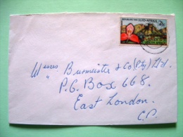 South Africa 1968 Cover To East London - Flower And Botanical Garden - Cartas & Documentos