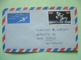 South Africa 1981 Cover To Switzerland - Dance Ballet - Lettres & Documents