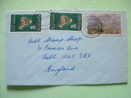 South Africa 1983 Cover To England - Rugby Emblem Springbok Antelope - Mountain Painting - Brieven En Documenten