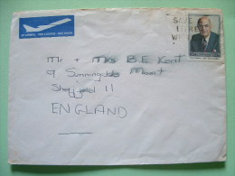 South Africa 1984 Cover To England - President Botha - Brieven En Documenten