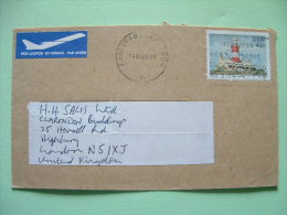 South Africa 1988 Cover To England - Lighthouse - Covers & Documents