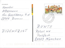 Germany  2003 Pluskarte  (o)  PSo 81 A (Bremen-Munchen ) - Illustrated Postcards - Used