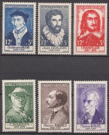 France 1956 Yvert#1066-1071 Mint Hinged (avec Charnieres) - Unused Stamps
