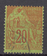 Colonies General Issues 1881 Yvert#52 Used - Alphee Dubois