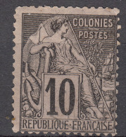 Colonies General Issues 1881 Yvert#50 Used - Alphee Dubois