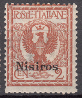 Italy Colonies Aegean Islands Nisiros (Nisiro) 1912 Mi#3 VII Mint Hinged - Ägäis (Nisiro)