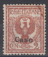 Italy Colonies Aegean Islands Caso 1912 Mi#3 II Mint Hinged - Egeo (Caso)