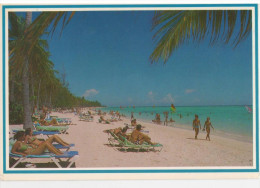 BAVARO Playa Beach Republica Dominicana - Used Postcard With Stamps - Dominikanische Rep.