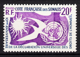 French Somali Coast 1958 Mi#319 Mint Hinged - Nuovi
