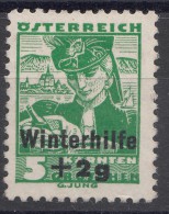 Austria 1935 Winterhilfe Mi#613 Mint Hinged - Ungebraucht