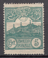 San Marino 1903 Mi#35 Mint Hinged - Unused Stamps