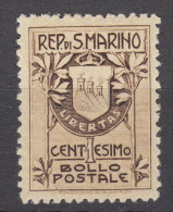 San Marino 1910 Mi#47 II Mint Hinged - Neufs