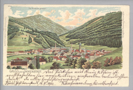 AK DE Bay Jmmenstadt 1902-02-13 Litho Rosenblatt #6024 - Immenstadt