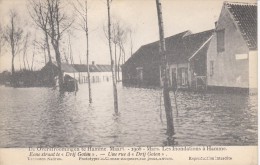 Hamme 1906, De Overstroomingen, Eene Straat De 'Drij Goten', Climan-Ruijssers (05694) - Hamme