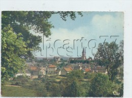 Saint-Honoré-les-Bains (58)  : Vue Générale Du Quartier De L´église En 1960 GF. - Saint-Honoré-les-Bains