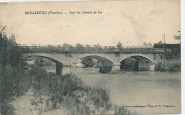 BEDARRIDES - Pont Du Chemin De Fer - Bedarrides