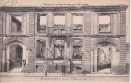 CPA Hénin-Liétard - L'Hôtel De Ville - Ruines De La Grande Guerre 1914-1918  (16942) - Henin-Beaumont