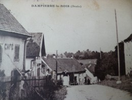 CPA Doubs Dampierre Les Bois Café - Sonstige & Ohne Zuordnung