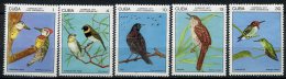 Cuba                  1987/1991  **   Oiseaux/birds - Non Classés
