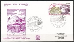 Franz.Gebiete I.d.Antarktis - Mi.Nr .     231       Gestempelt -     FDC - FDC