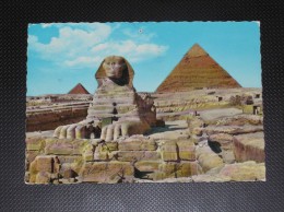 Sphinx Und Große Pyramide Von Gizeh - Guiza
