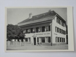 CPA  SUISSE BEVILARD Restaurant Du CERF - Evilard