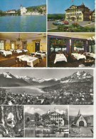 KÜSSNACHT SZ Hotel SEHOF DU LAC Hohle Gasse Kapelle Königin Astrid 2 Karten 1971 - Küssnacht