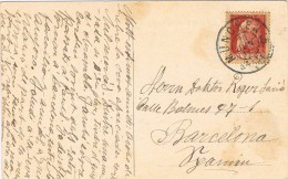 13866. Postal MUNCHEN (Bayern) 1911 To Barcelona Spain - Storia Postale