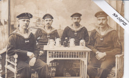 Guerre 14-18 Marine, Matrose Artillerie, Chopes De Biere Envoyé à Hausen (68 Houssen) Schultz, Lire Texte - Oorlog 1914-18