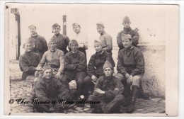 1929 - AUXONNE - 1 ER REGIMENT D ARTILLERIE DIVISIONNAIRE RAD - 1 ERE BATTERIE CARTE PHOTO MILITAIRE - Regimente