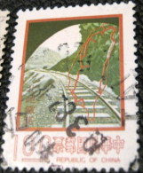 Taiwan 1976 Major Construction Projects $1.00 - Used - Gebruikt