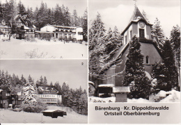 AK Bärenburg - Kr. Dippoldiswalde - Ortsteil Oberbärenburg - Mehrbildkarte - 1982 (16994) - Dippoldiswalde