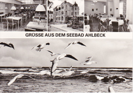 AK  Seebad Ahlbeck - Kr. Wolgast - FDGB-Erholungsheim "Max Kreuziger" - Mehrbildkarte (17012) - Usedom