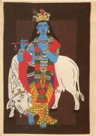 Religion. CPM. Bouddhisme. Copala Krishna, Carton De Mani (atelier Au Fils D'Indra-Pondichéry) - Buddismo