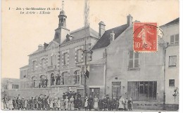 JOUY LE MOUTIER - La Mairie, L'Ecole - Jouy Le Moutier