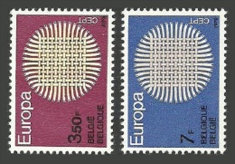 BELGIUM 1970 EUROPA FLAMING SUN OMNIBUS SET MNH - Autres & Non Classés