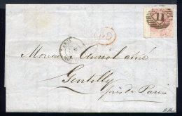 Lettre De Londres Pour Gentilly 1860 - Briefe U. Dokumente