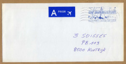 Enveloppe Cover Brief Entier Postal De Kust La Cote - Briefe