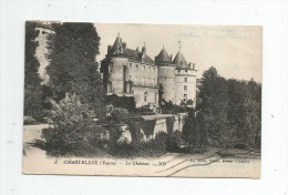 Cp , 89 , CHASTELLUX , Le Château , Voyagée - Other & Unclassified