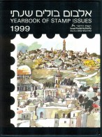 Israel Yearbook - 1999, All Stamps & Blocks Included - MNH - *** - Full Tab - Verzamelingen & Reeksen