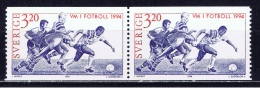 S+ Schweden 1994 Mi 1834 1835 Mnh Fußball-WM, Mondlandung (1 Satz, 1 Set, 1 Série !!!) - Nuevos