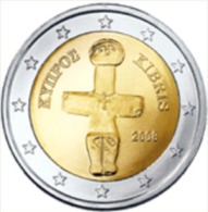 Cyprus   2015      2 Euro    UNC Uit De Rol  UNC Du Rouleaux  !! - Chypre